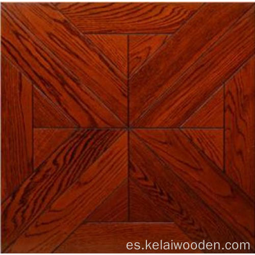 Pisos de madera de ingeniería de parquet de cobre de nogal negro